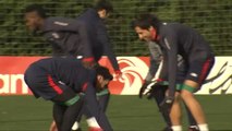 El Athletic se entrena sin Kepa y Muniain vuelve a pisar el césped de Lezama