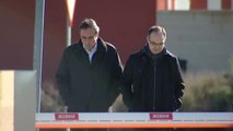 Jordi Turull y Josep Rull visitan a Junqueras y a Forn en Estremera