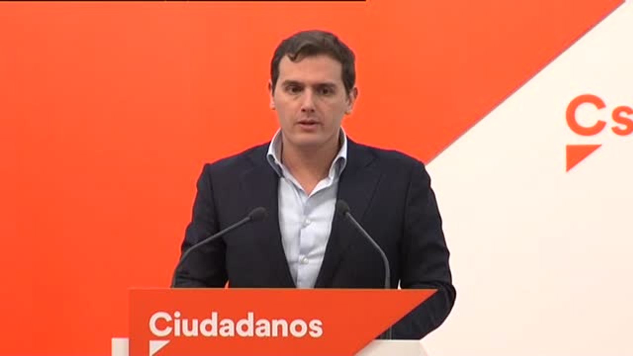 Rivera: "No vamos a hacer un Rajoy, no vamos a pedir dimisiones antes de escuchar a los responsables"
