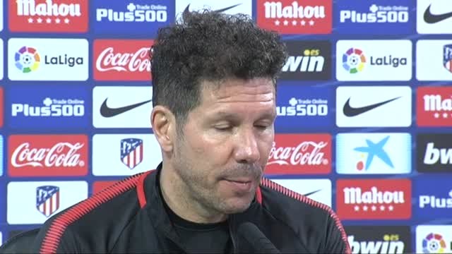 Simeone confirma que Diego Costa se encuentra bien y estará disponible contra el Getafe