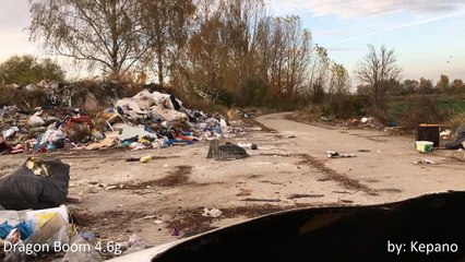 TV VS firecracker extreme explosion funny video