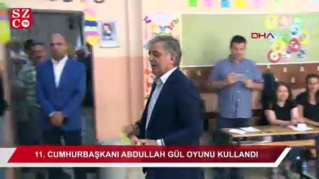 Abdullah Gül: İnşallah her şey memleket için güzel olur, iyi olur