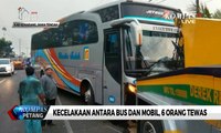 Kecelakaan Antara Bus Rosalia Indah dan Mobil di Desa Klero, 6 Orang Tewas