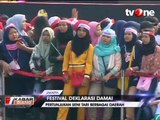Artis Sampai Penerjun TNI Ramaikan Festival Damai di Monas