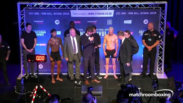 THE DESTROYER! - CONOR BENN v JUSSI KOIVULA - WHO NEEDS TO STRIP TO MAKE WEIGHT / OFFICIAL WEIGH-IN