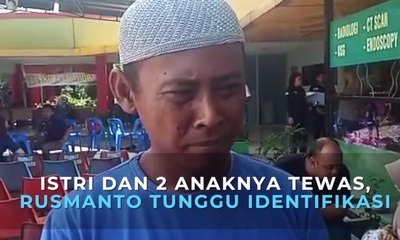 Pria Ini Istri dan 2 Anaknya Tewas dalam Kebakaran Pabrik Korek di Langkat