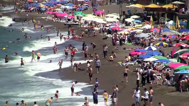 Havalar ısındı, Akçakoca sahilleri hareketlendi - DÜZCE