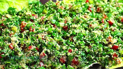 TABBOULEH RECIPE *COOK WITH FAIZA*