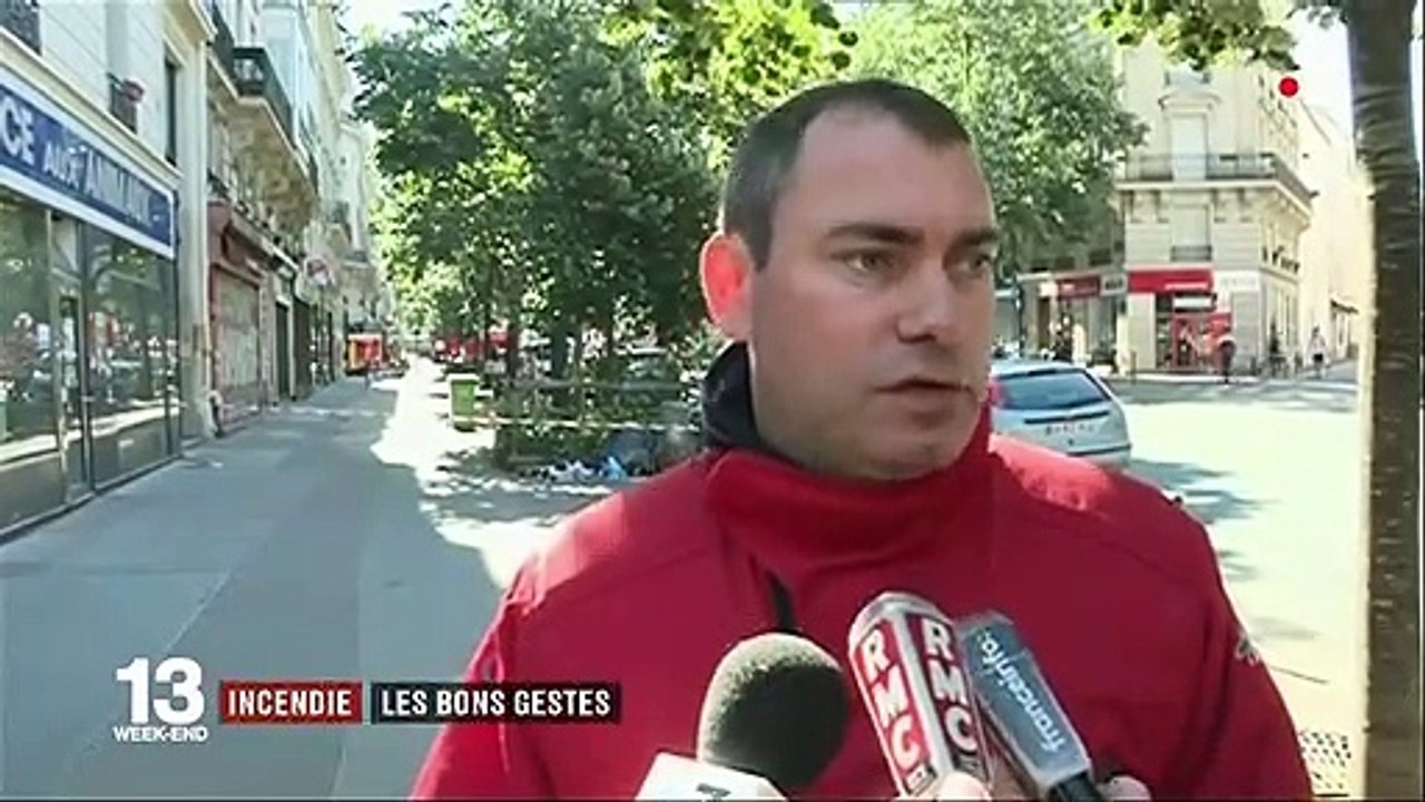 Incendie : les consignes des pompiers pour échapper aux flammes