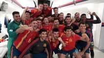 La Selección Española Sub 21 Celebra el Pase a Semifinales del Europeo