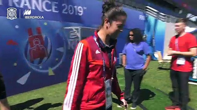 La Selección Femenina Conoce el Estadio Auguste-Delaune de Reims