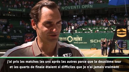 Video herunterladen: TENNIS : ATP : Halle - Federer : 