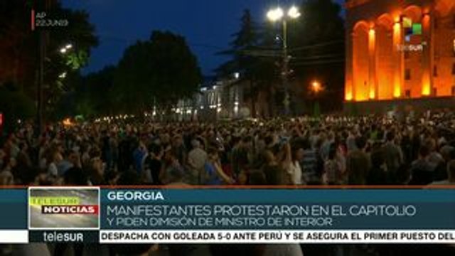 Georgia: manifestantes protestan contra los excesos policiales