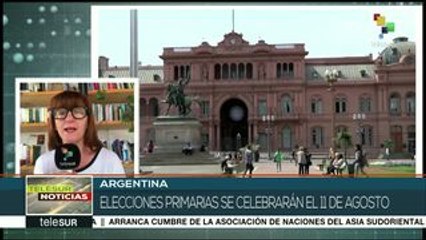 Argentina: partidos entregan listas de candidatos a las PASO