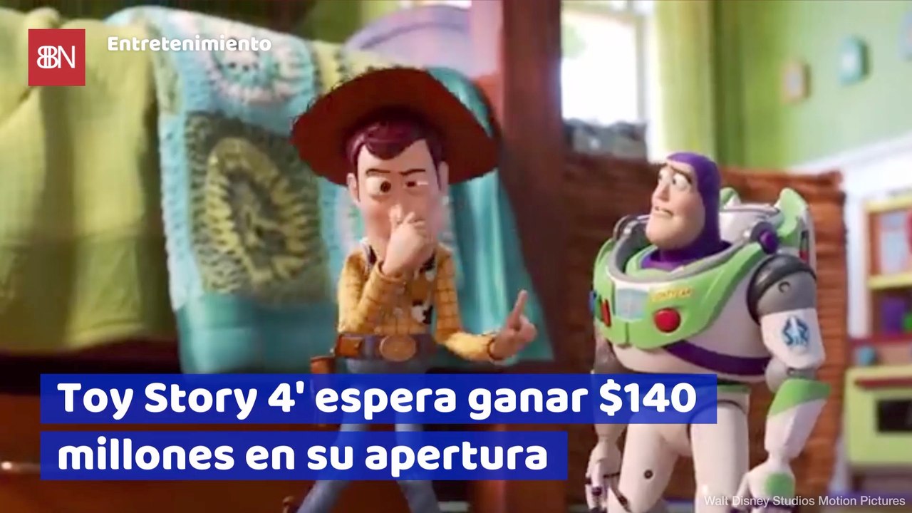 Toy Story 4 espera ganar 140 millones en su apertura
