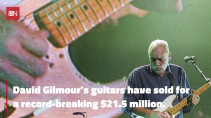 David Gilmour's Guitar Collection Is Incredible