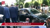 Binali Yıldırım AKP İl Başkanlığı'na geldi