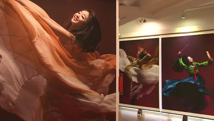 "찰나의 도발"...사진에 담은 춤사위 / YTN