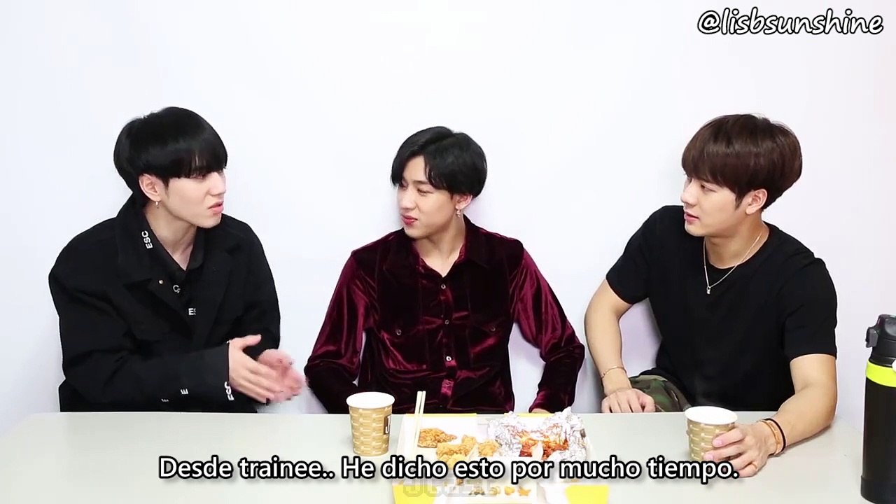 [Sub Español] Yugyeom y su emoción por Chris Brown ft. Jackson & Bambam (02/08/17)
