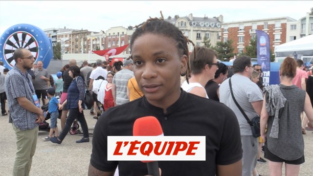 Elodie Thomis avant France-Brésil «Marquer l'histoire de la même manière» - Foot - Bleues