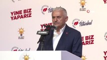 AK Parti İstanbul Belediye Başkan Adayı Binali Yıldırım: 