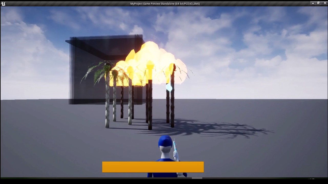 Biomech Konflikt - first prototype of TPS game