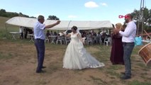 KIRIKKALE Gelinlik hayali damatsız düğünde gerçek oldu