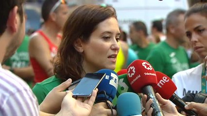 Isabel Díaz Ayuso asegura que ha sido "oportuno" que Vox desautorice a Francisco Serrano
