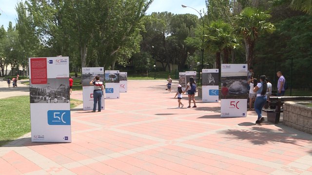 Una muestra fotográfica celebra 50 años del Parque de Atracciones