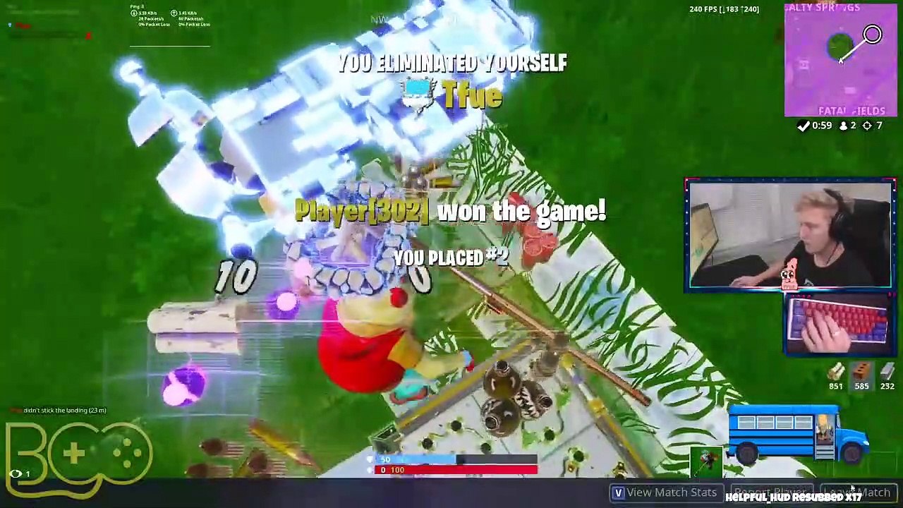 NEW INSANE CHUG SPLASH TRICK!! - Fortnite Funny Fails and WTF Moments! #596