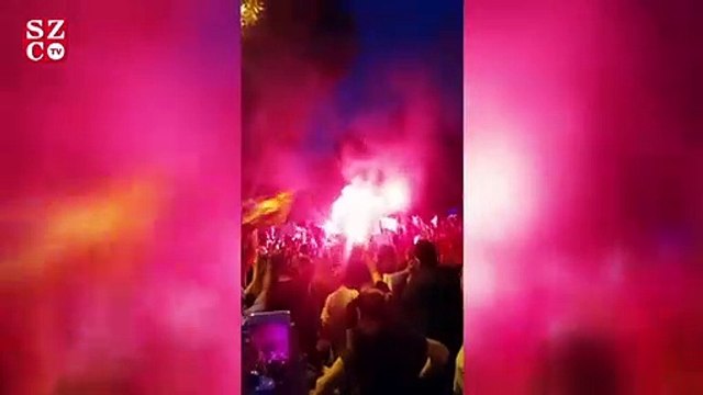 Türk bayrakları sokaklarda vatandaş konvoya çıktı