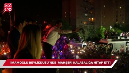 İmamoğlu Beylikdüzü’nde konuştu