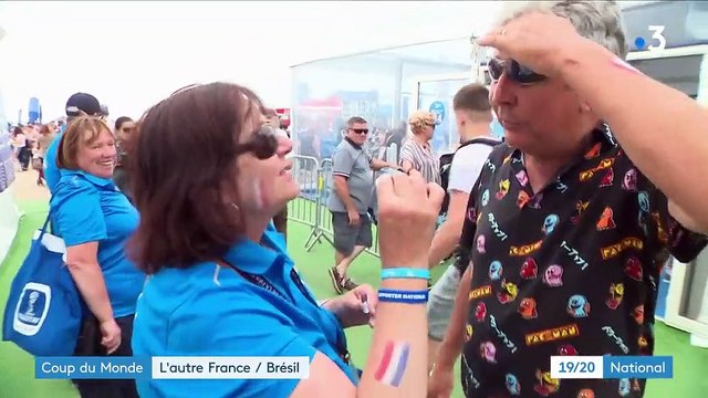 Mondial féminin : les supporters prêts à encourager les Bleues face au Brésil