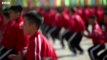 Shaolin Kung Fu Training: Spectacular Display Caught From Satellite | Earth From Space | BBC Earth