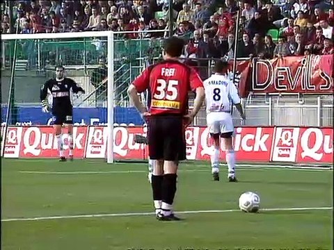 10/05/03 : Dominique Arribagé (24') : Rennes - Strasbourg (2-3)