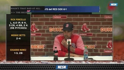 Alex Cora Still Confident Red Sox Can Be American League Contenders