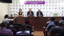 HDP Eş Genel Başkanı Sezai Temelli : 