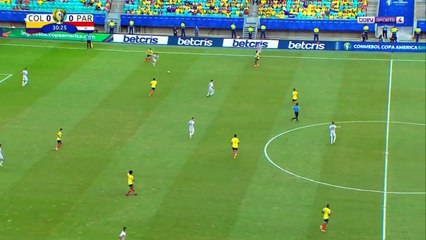 Colombia 1-0 Paraguay Gustavo Cuellar Goal 23.06.2019 SOUTH AMERICA Copa América