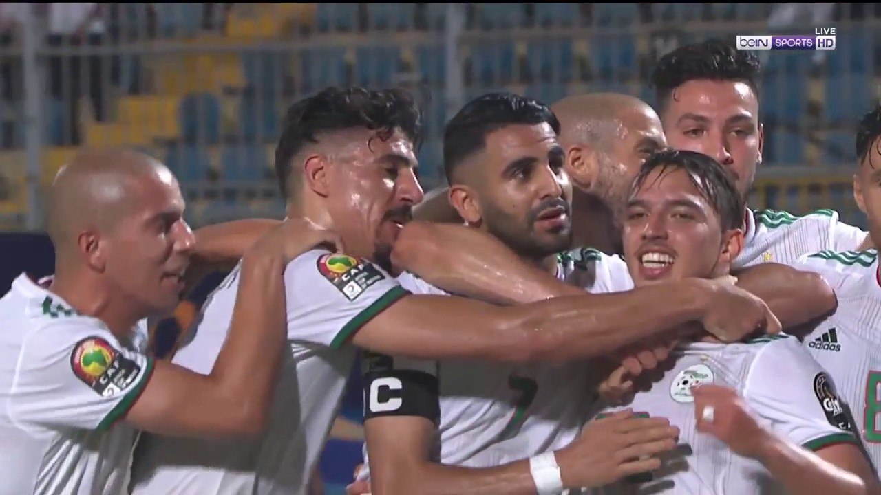 AFCON: Algeria vs. Kenya: GOAL - Mahrez