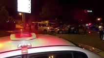 Otomobil sivil polis aracına çarptı: 2 polis yaralandı