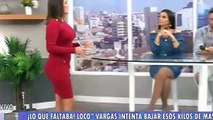 Tilsa Lozano en programa de espectaculo 