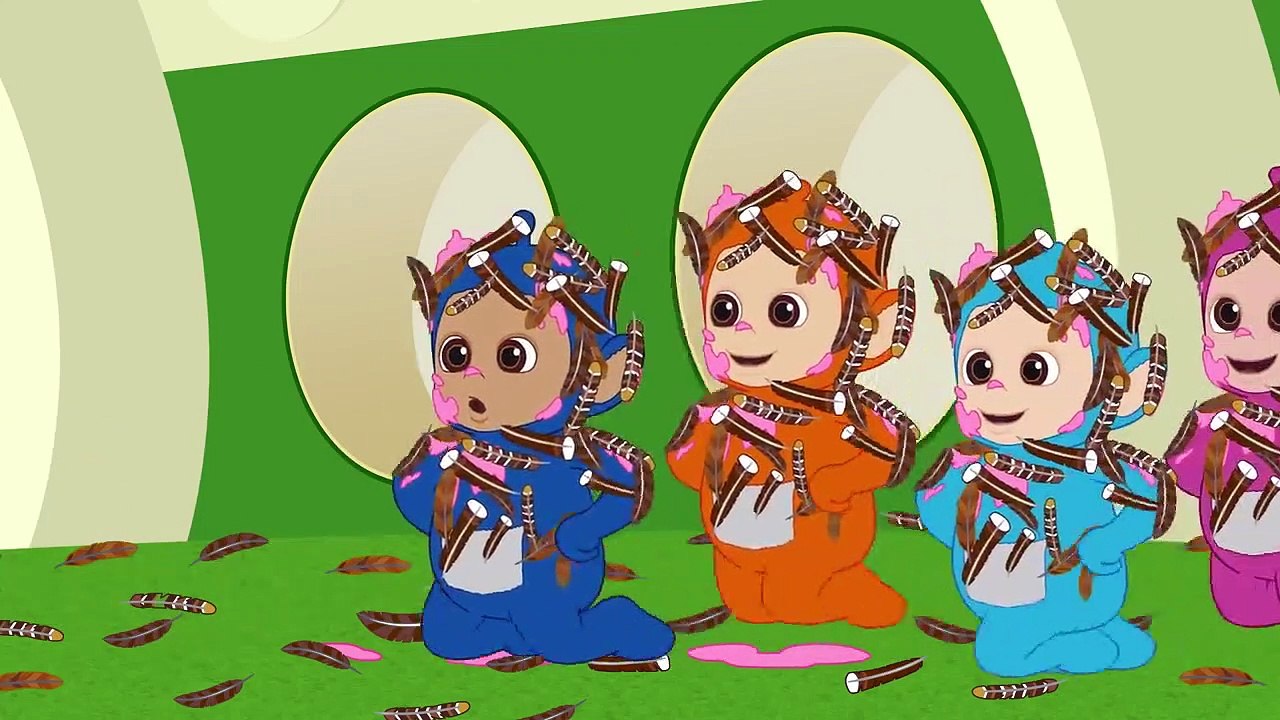 Teletubbies  NEW Tiddlytubbies Season 2!  Episode 1:Custard Thanksgiving  Videos For Kids