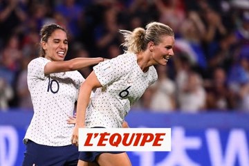 Henry offre la victoire aux Bleues face au Brésil - Foot - CdM (F)