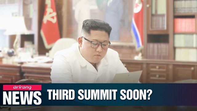 We start with the latest exchange of letters between the leaders of North Korea and the United States who are steadily becoming pen pals of sorts. This time it was President Trump's turn to write to Kim Jong-un,... with photos of Kim reading the lett