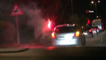 Başkent’te trafik magandaları meşale yaktı