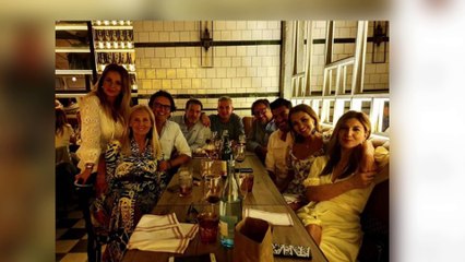 Paula Echevarría disfruta de una noche de fiesta con sus amigos