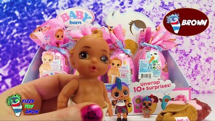 Fizzy Opens Color Changing Baby Born Surprise Toy Baby Dolls