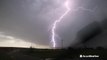 Incredible lightning strikes flash in midst of severe storm