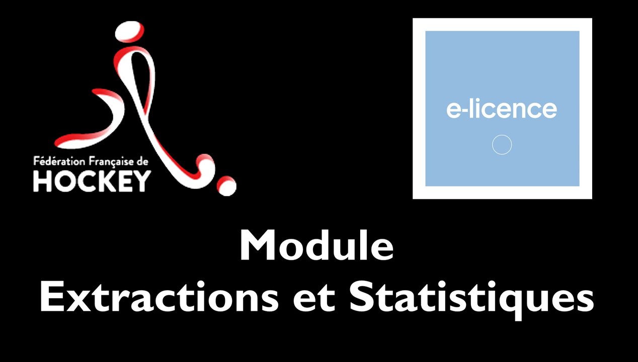 [INTRANET FFH] Module Extractions et Statistiques