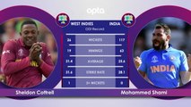 West Indies v india H2H